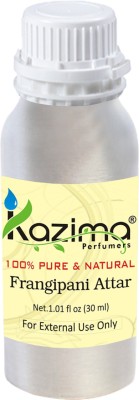 

KAZIMA Frangipani Perfume For Unisex - Pure Natural (Non-Alcoholic) Floral Attar(Floral)