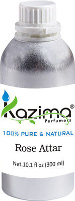 

KAZIMA Rose Perfume For Unisex Pure - Pure Natural (Non-Alcoholic) Floral Attar(Rose)