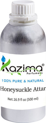 

KAZIMA Honeysuckle Perfume For Unisex - Pure Natural Undiluted (Non-Alcoholic) Floral Attar(Floral)