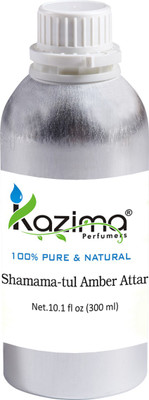 

KAZIMA Shamama-tul Amber Perfume For Unisex - Pure Natural (Non-Alcoholic) Floral Attar(Shamana)
