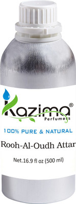 

KAZIMA Rooh-Al-Oudh Perfume For Unisex - Pure Natural Undiluted Floral Attar(Floral)