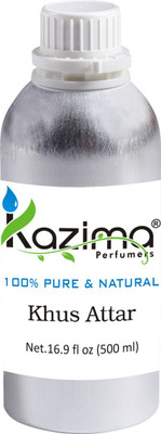 

KAZIMA Khus Perfume For Unisex - Pure Natural Undiluted (Non-Alcoholic) Floral Attar(Floral)