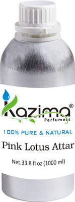 

KAZIMA Pink Lotus Perfume - Pure Natural Undiluted Floral Attar(Pink Lotus)