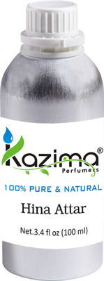 

KAZIMA Hina Perfume For Unisex - Pure Natural (Non-Alcoholic) Floral Attar(Floral)