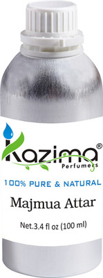 

KAZIMA Majmua Perfume For Unisex - Pure Natural (Non-Alcoholic) Floral Attar(Floral)