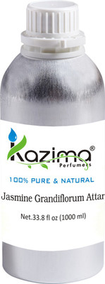

KAZIMA Jasmine Grandiflorum Perfume - Pure Natural Undiluted Floral Attar(Floral)