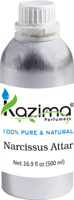 

KAZIMA Narcissus Perfume For Unisex - Pure Natural Undiluted Floral Attar(Floral)