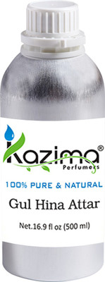 

KAZIMA Gul Hina Perfume For Unisex - Pure Natural Undiluted (Non-Alcoholic) Floral Attar(Gul Hina)