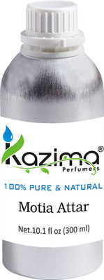 

KAZIMA Motia Perfume For Unisex - Pure Natural (Non-Alcoholic) Floral Attar(Floral)