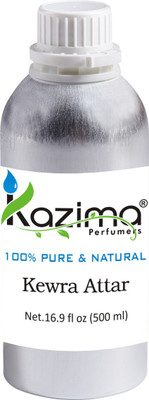 

KAZIMA Kewra Perfume For Unisex - Pure Natural Undiluted (Non-Alcoholic) Floral Attar(Kewda)