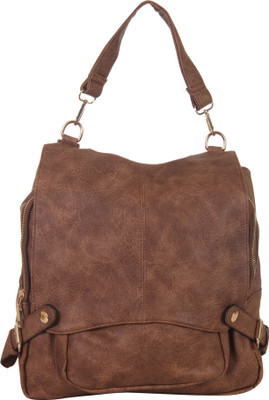 

Red Pout Backpack 3 L Backpack(Brown)