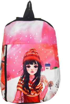 

JG Shoppe JGPrintpack 9 L Backpack(Pink)