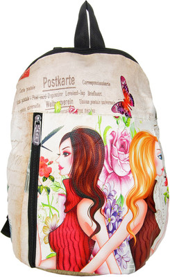 

JG Shoppe JGPrintpack 9 L Backpack(White)