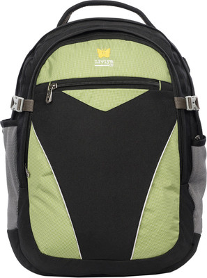 Liviya SB-1400 27 L Backpack(Black, Green)