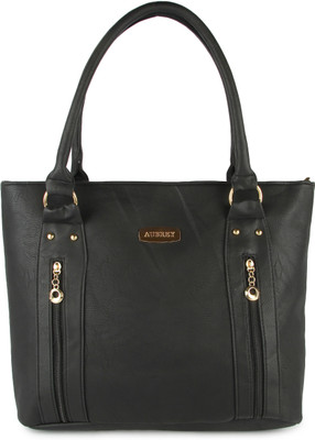 

Aubrey Black Handheld Bag Shoulder Bag(Black, 12 L)