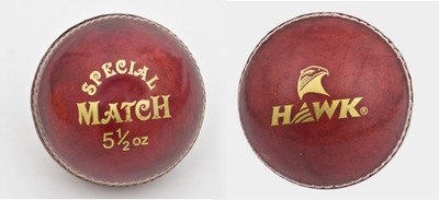 

HAWK Special Match Cricket Leather Ball(Pack of 1, Red)