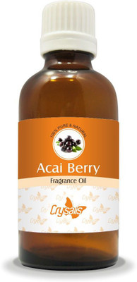 

Crysalis ACAI BERRY OIL 100% NATURAL PURE UNDILUTED UNCUT CARRIER OIL(5 ml)