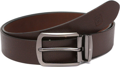 

Regnum Men Formal Brown Genuine Leather Belt