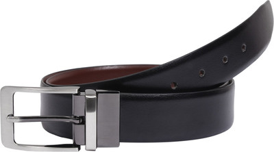 

Dumeril Men Formal Black, Brown Genuine Leather Reversible Belt
