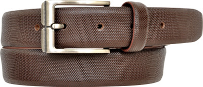 

Parfaith Men Casual Brown Genuine Leather Belt