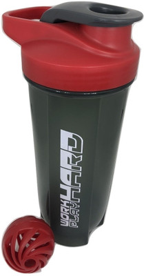 

GreenBee my Gym 700 ml Shaker(Pack of 1, Black)