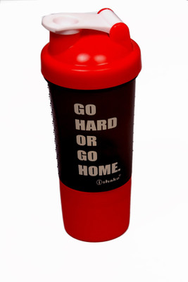 

HOMMER GO HARD OR GO HOME 500 ml Shaker(Pack of 1, Multicolor)