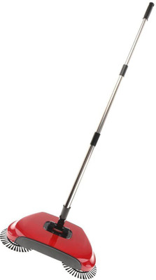 

Vivir Broom02 Plastic Dry Broom(Red, Pack of 1)