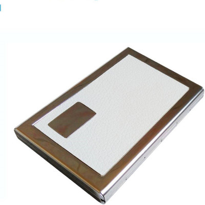 

Roccia Indiano Unisex 6 Card Holder(Set of 1, White, Silver)