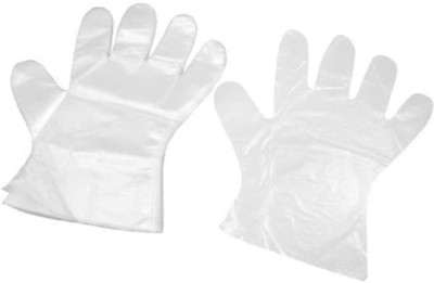 

Creative India Exports Transparent Plastic Wet and Dry Glove Set(Free Size Pack of 300)