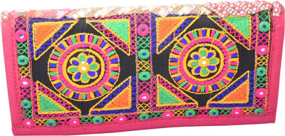 

Just Khatoon Casual Multicolor Clutch