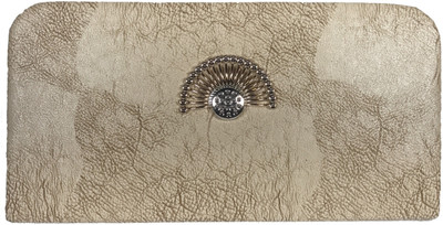 

Bizarre Vogue Party Beige Clutch