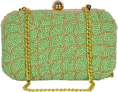 

duchess Party Green Clutch