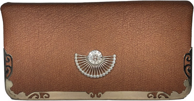 

Bizarre Vogue Party Brown Clutch