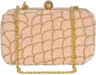 

duchess Party Orange Clutch