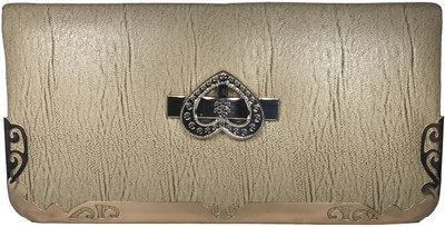 

Bizarre Vogue Party Beige Clutch
