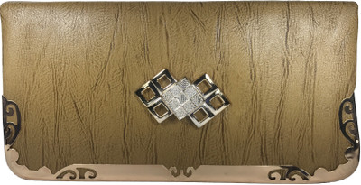 

Bizarre Vogue Party Beige Clutch