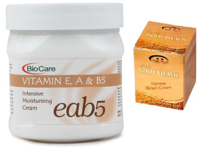 

Biocare E A & B5 Intensive Moisturising Cream 500 ML, Pink Root Golden Bleach(Set of 2)