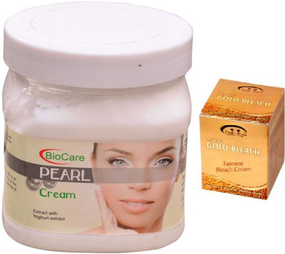 

Biocare Pearl Cream 500 ML, Pink Root Golden Bleach(Set of 2)