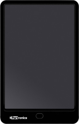 

Portronics 1 Compartments Plastic POR-796 RuffPad, Portable 10" Re-Writable LCD E-Pad(Black)
