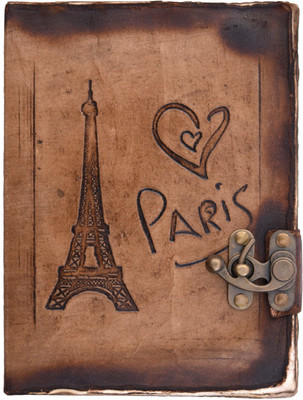 

Krashell A5 Notebook(Handmade Diary With Lock, Tan)
