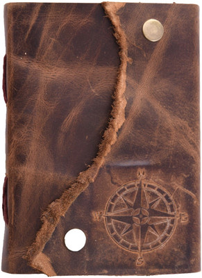 

Krashell A5 Notebook(Handmade Leather Diary, Brown)