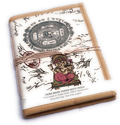 

Safar Regular Diary(Handmade recycled paper diary, Beigh)