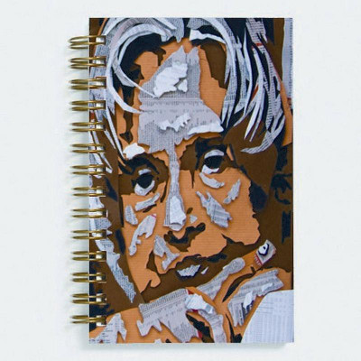 Unique Indian Crafts A5 Diary(Dr. Kalam Signature Style, Multicolor)