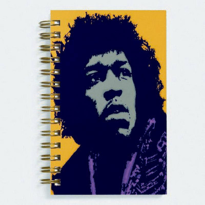 

Unique Indian Crafts A5 Diary(Jimmy Hendrix, Multicolor)