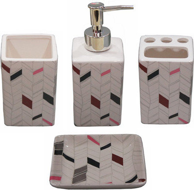 

The Art Affair Ceramic Bathroom Set