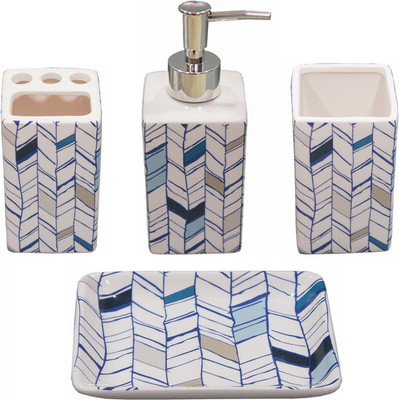 

The Art Affair Ceramic Bathroom Set