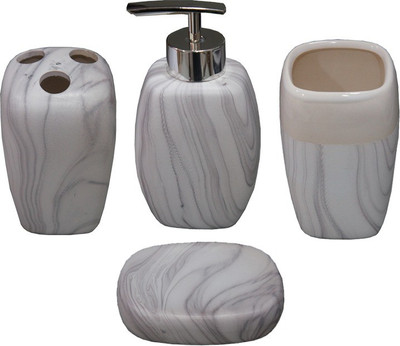 

The Art Affair Ceramic Bathroom Set