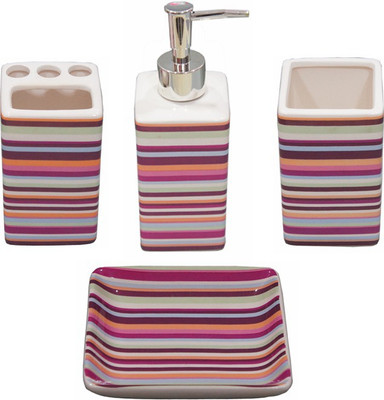 The Art Affair Ceramic Bathroom Set