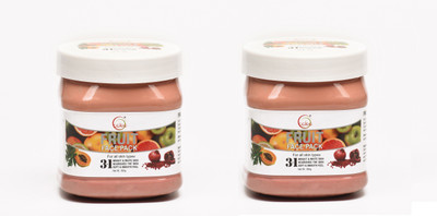 

Caleo combo pack of 2 Fruit Face Pack(500 g)