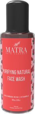 

Matra Bulgarian Rose And Vitamin E Purifying Natural Face Wash(100 ml)